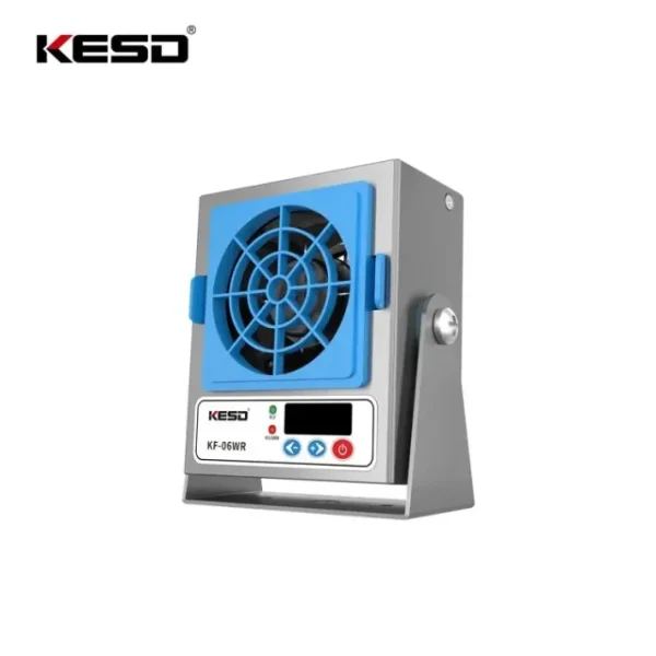 Máy thổi khí ion hóa mini tần số cao chống tĩnh điện để bàn KF-06WR dùng cho xưởng sản xuất